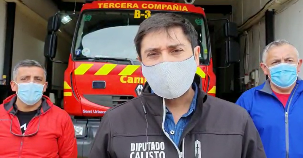 Diputado Calisto pide priorizar construcción de nuevo cuartel para la Tercera Compañía de Bomberos de Puerto Aysén